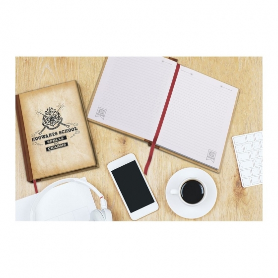 Carnet de Note - Hogwarts School ''Spell & Charms'' - Harry Potter
