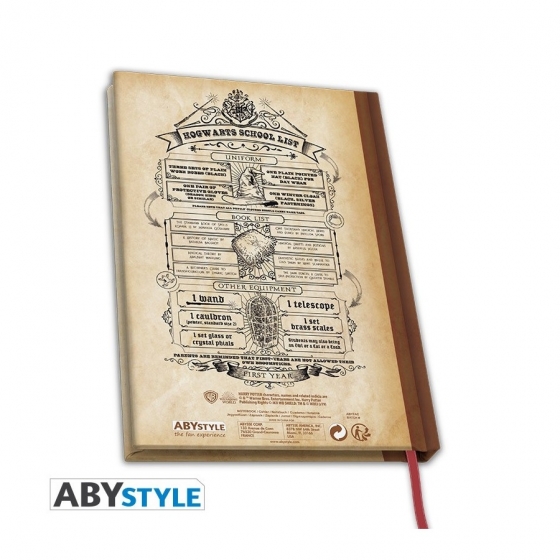 Notizbuch - Hogwarts School ''Spell & Charms'' - Harry Potter