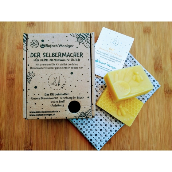 Der Selbermacher – DIY Bienenwachstuch Naturprodukte, abfallfrei, handwerk, fribourg, schweiz