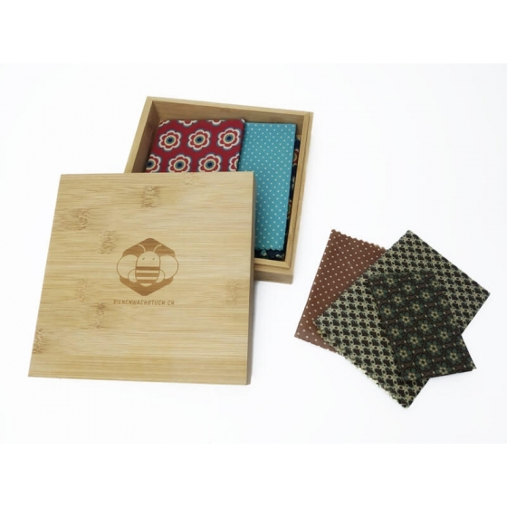 Boîte de rangement en bambou