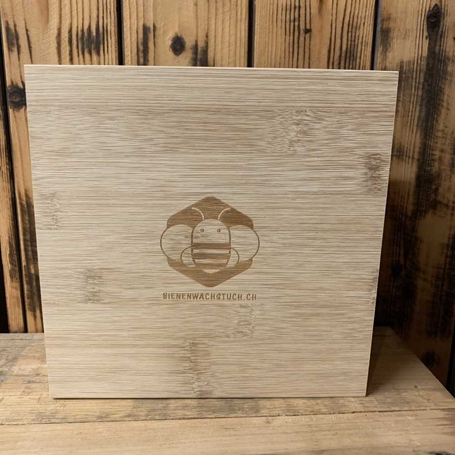 Boîte de rangement en bambou