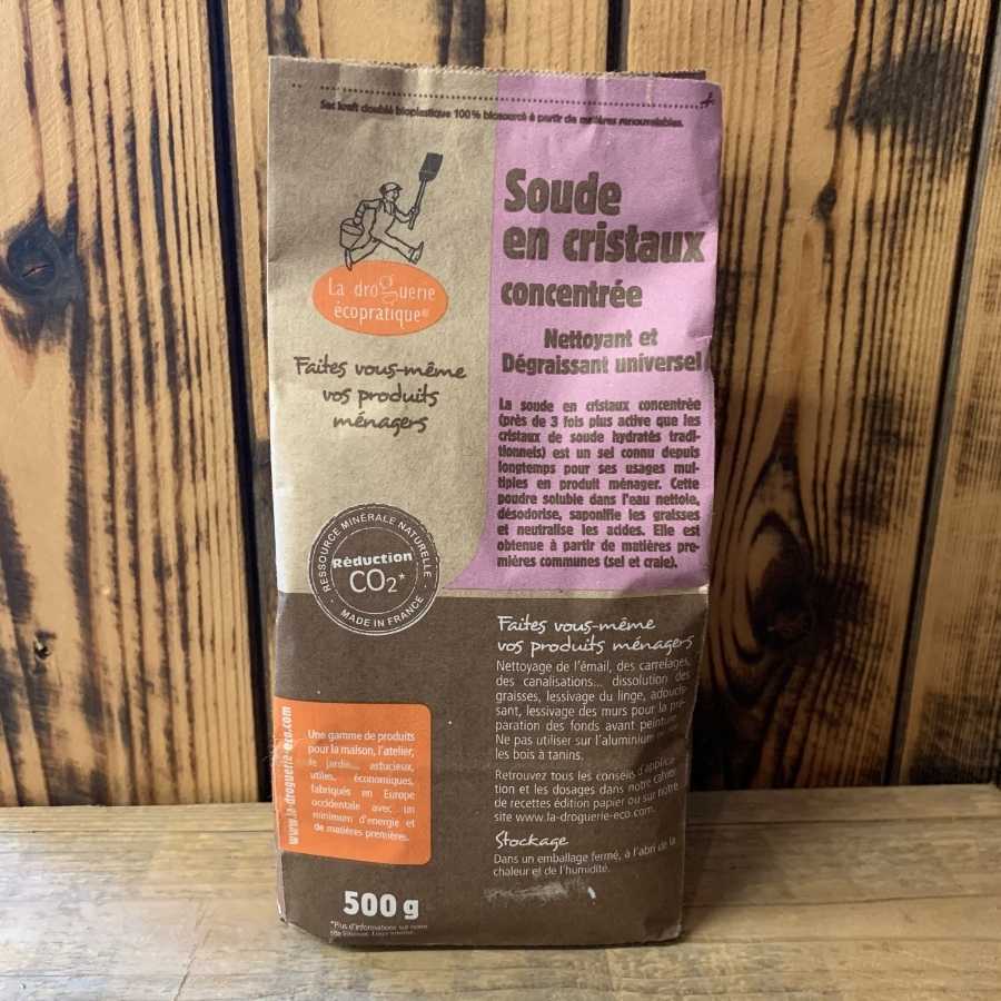 Soude en cristaux 500gr