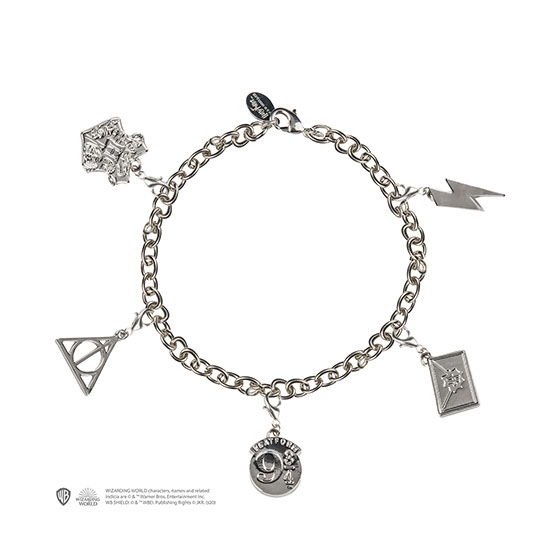Bracelet à Charms (5 charms) - Harry Potter