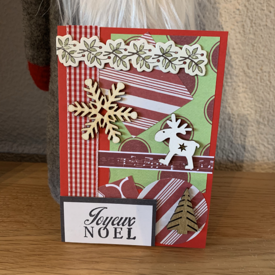 Carte de Noël, carte de voeux, création artisanale, idée cadeau, Boutique, Fribourg, Suisse