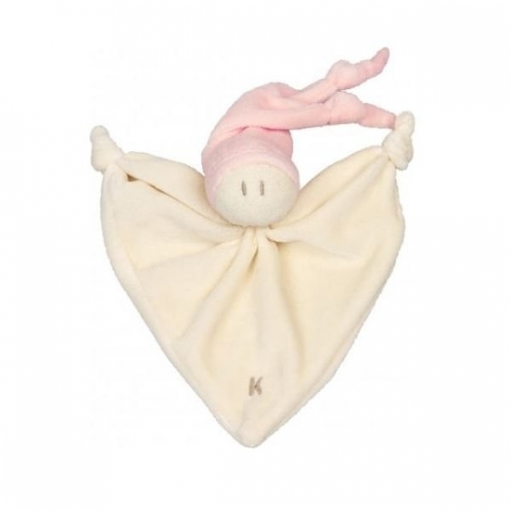Doudous chiffon bonnet rose - Keptin-Jr, écologique, naturel, Fribourg, Suisse