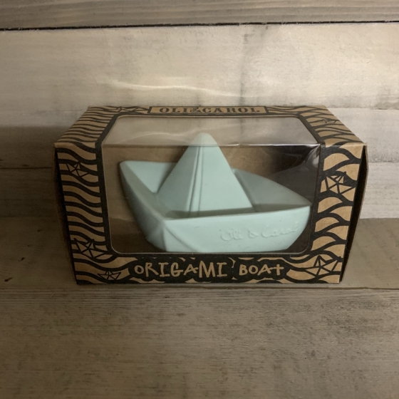Bateau origami - Pastel Menthe - Oli & Carol