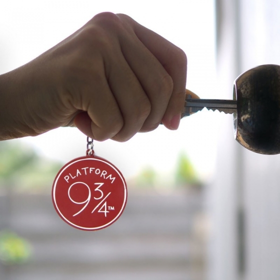 Metall-Schlüsselanhänger Harry Potter Platform 9 3/4