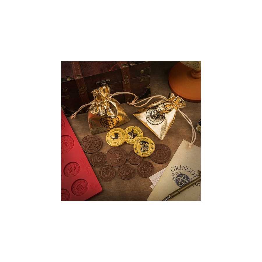 Moule à Pièces de Banque Gringotts en chocolat - Harry Potter