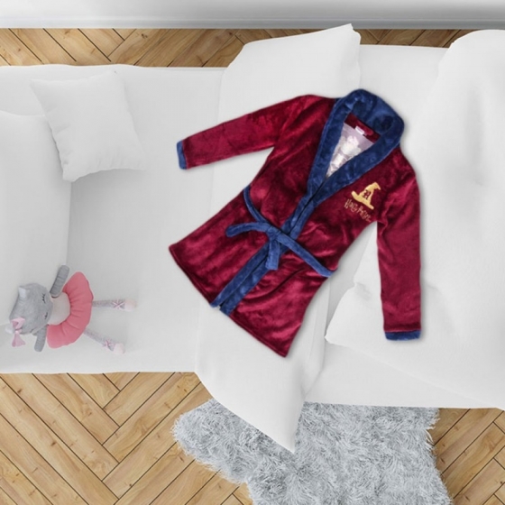 Kinder Bademantel Hogwarts Hut - Harry Potter