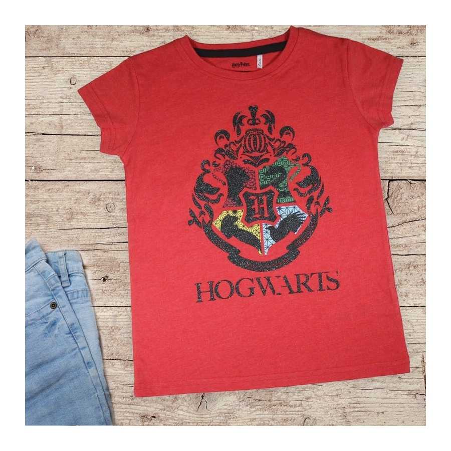 T-Shirts Enfant Harry Potter Poudlard Brillants