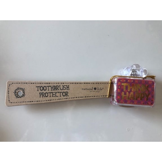 Fantasievoller Schutz für die Zahnbürste Happy