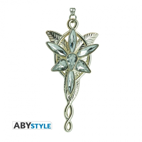 3D Metall Schlüsselanhänger - Abendstern - Herr der Ringe - Metall