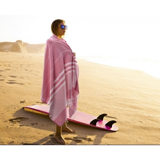 Towel To Go Serviette de Hammam Ipanema Kids Pink