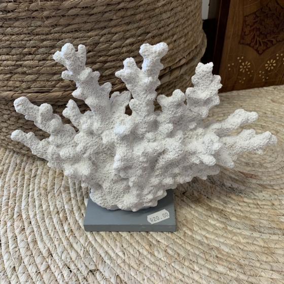 Zu stellende Dekoration, Korallenimitation, Meeresthema.