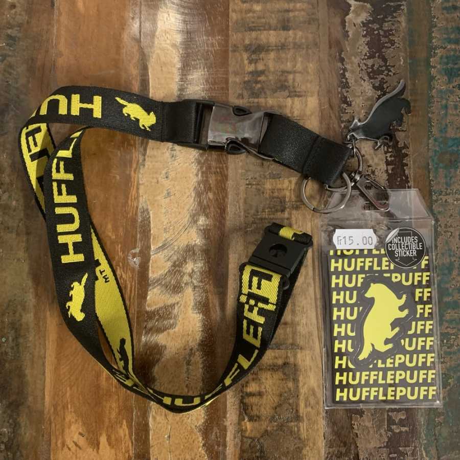Hufflepuff Jacquard Lanyard - HARRY POTTER