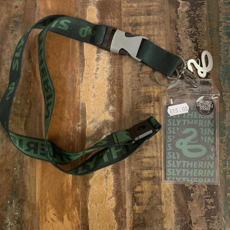 Slytherin Jacquard Lanyard - HARRY POTTER