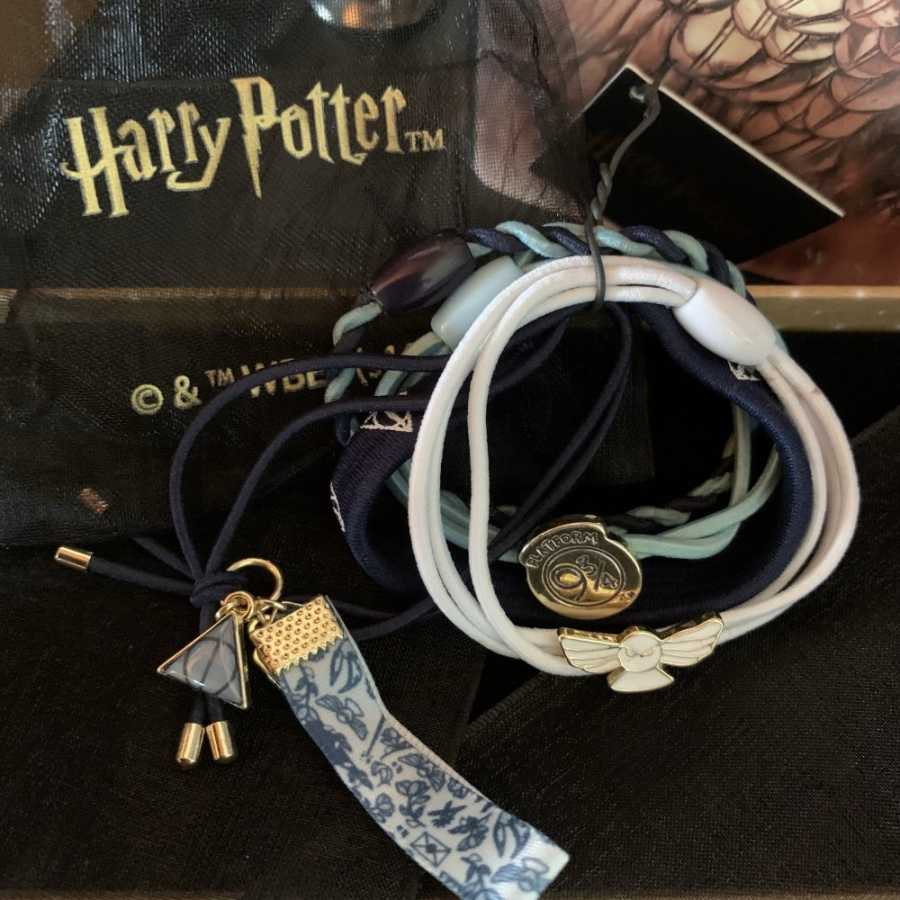 Elastiques à cheveux symboles Harry Potter multicolore
