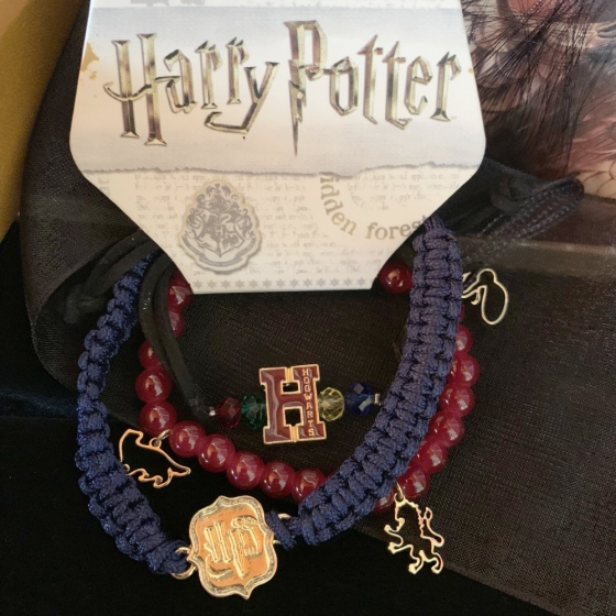 Harry Potter "Hogwarts"-Armband-Set
