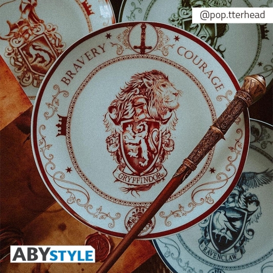 Assiettes - Maisons Poudlard - Harry Potter - set de 4 assiettes