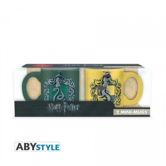 Mini-Becher-Set - Harry Potter - Slytherin & Hufflepuff