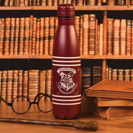 Bouteille d'Eau en Acier - Harry Potter - Crest & Stripes