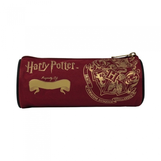 Dieses offiziell lizenzierte Etui mit dem rot-goldenen Hogwarts-Wappen wird eingefleischte Harry-Potter-Fans begeistern.