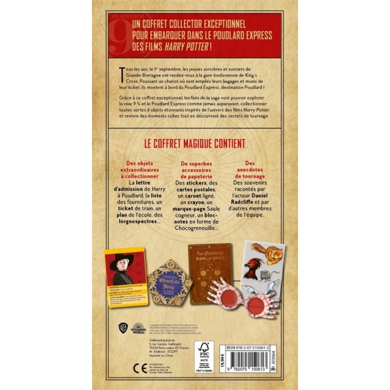 Harry Potter - Coffret magique du Monde des Sorciers : Harry Potter - Destination Poudlard