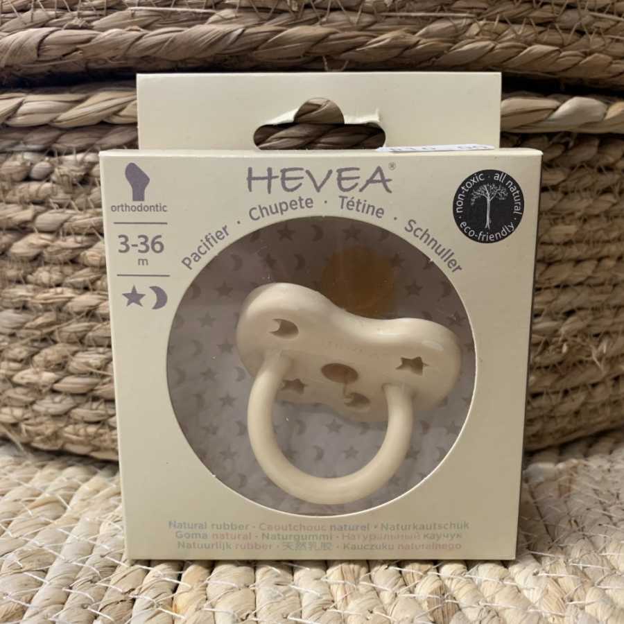 3-36M Tétine orthodontique en caoutchouc milky white 3-36M - Hevea