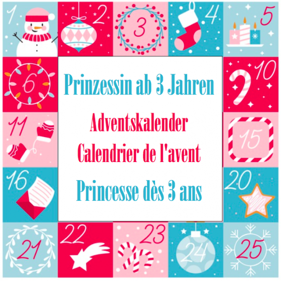 Prinzessin ab 3 Jahren - Adventskalender