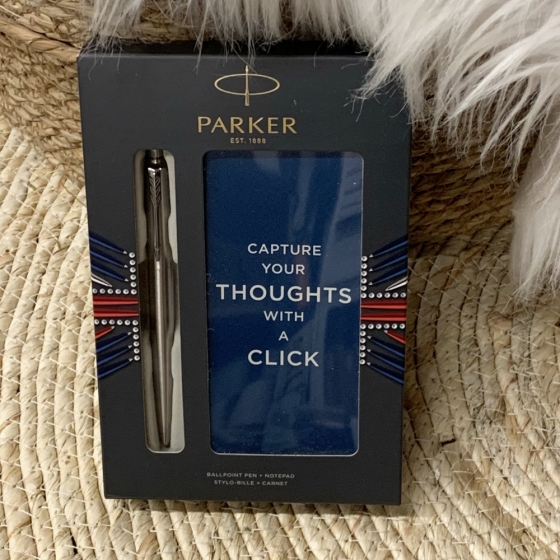 Coffret carnet et stylo Parker