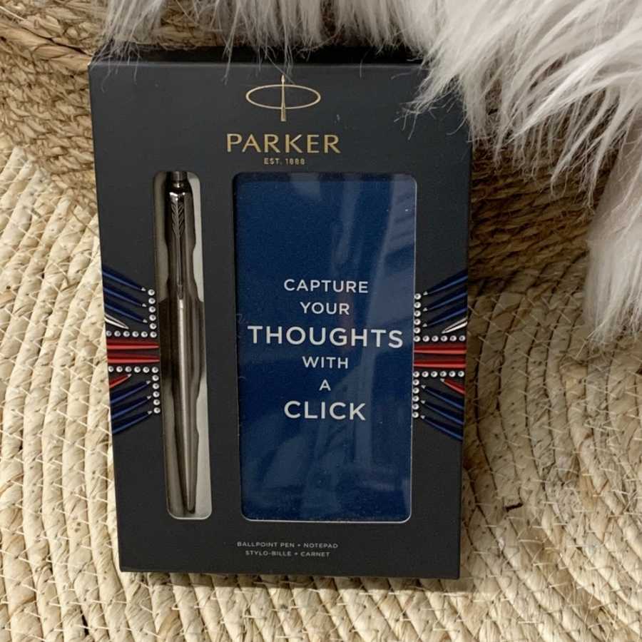 Coffret carnet et stylo Parker