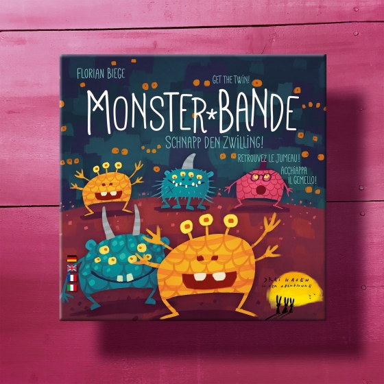 Monster-Bande – Tempo- / Erklärspiel DE/FR/EN/IT