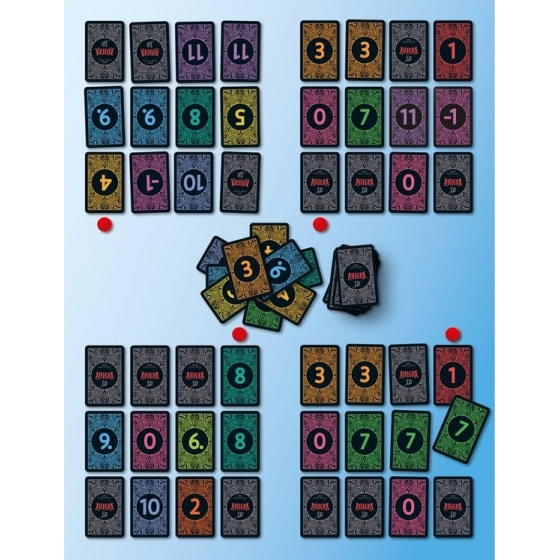 ALLEGRA - Das heitere und doch knifflige Karten-Ablegespiel DE/EN