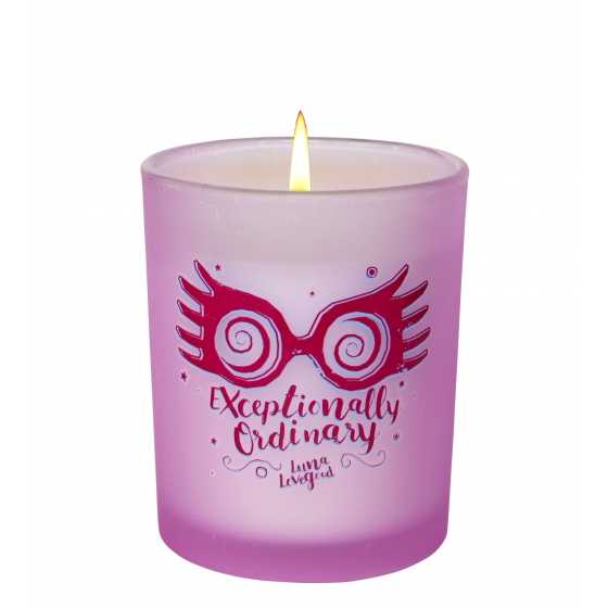 "Exceptionally Ordinary" Glass Votive Candle - Harry Potter