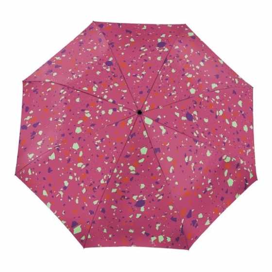 Terraz-Wow in Rosa Kompakter Regenschirm
