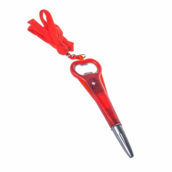 Kugelschreiber mit Flaschenöffner