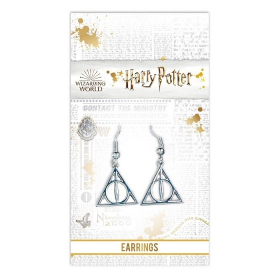 Boucles d’oreilles Reliques de la mort - Harry Potter