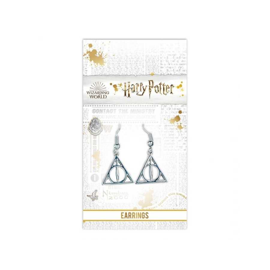 Boucles d’oreilles Reliques de la mort - Harry Potter