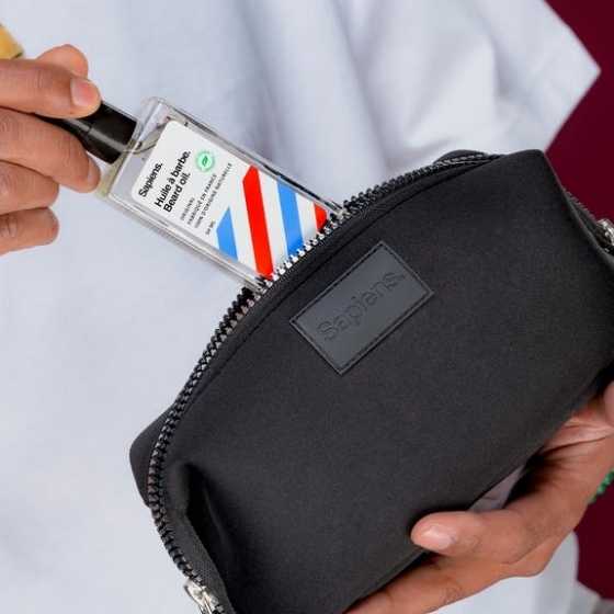 Trousse de toilette - Black Edition, cadeau hommes - Sapiens