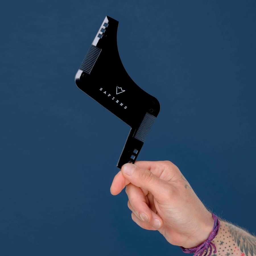 Bartschablone - Black Edition - Sapiens