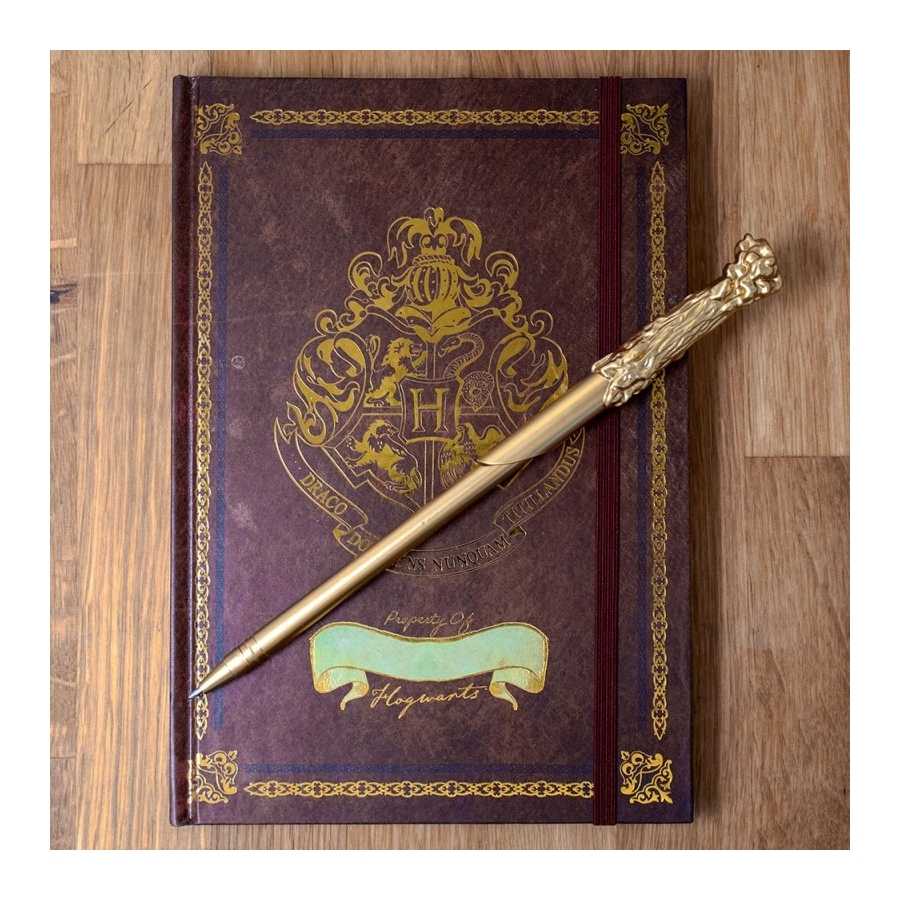 Harry Potter Hogwarts Set - Kugelschreiber und Notizbuch zum Selbstgestalten