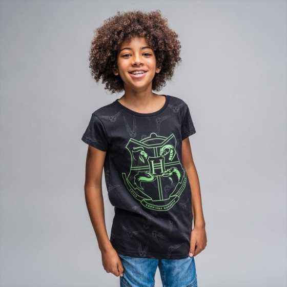T-Shirts Enfant Harry Potter Poudlard Phosphorescents