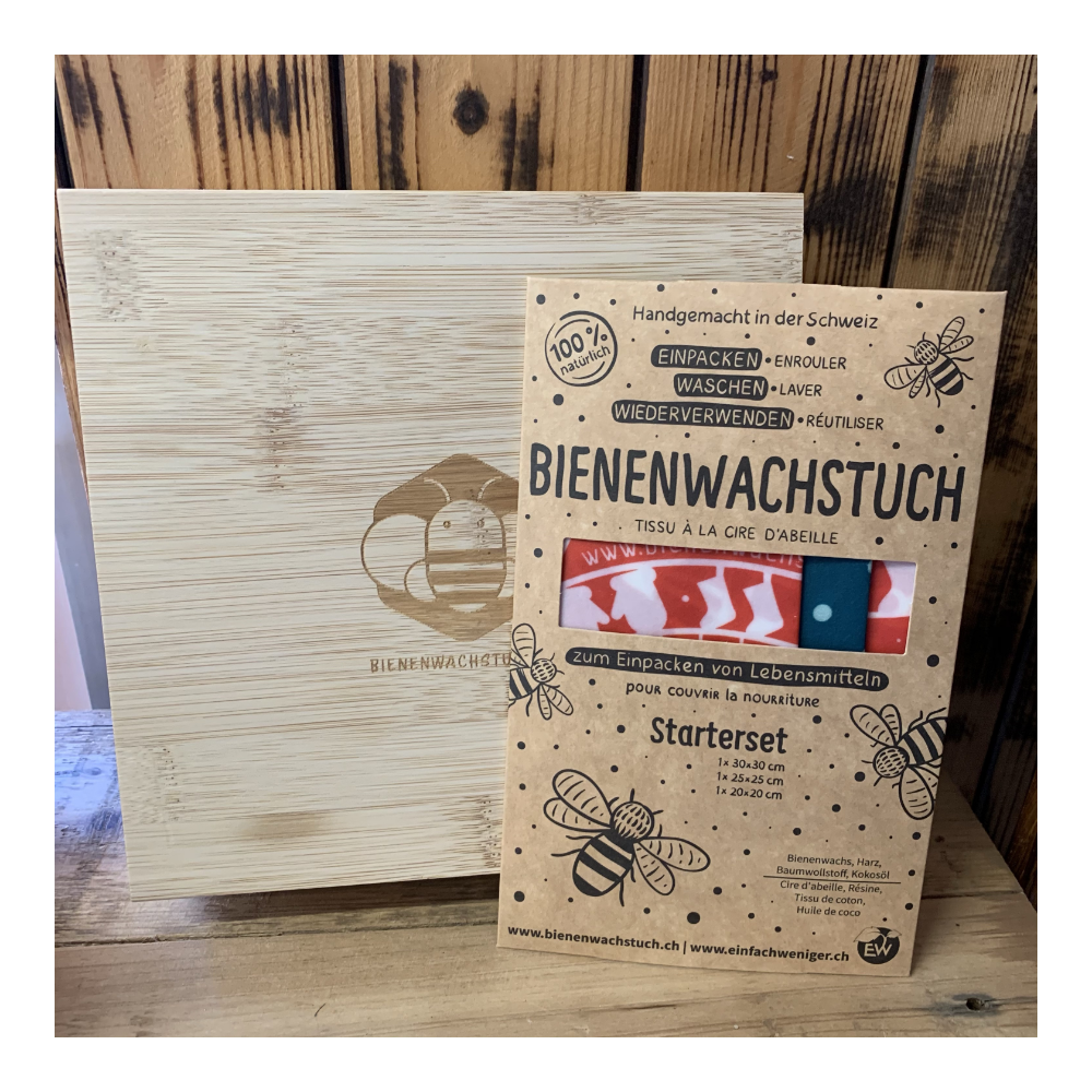 Geschenkset Aufbewahrungsbox und Starterset