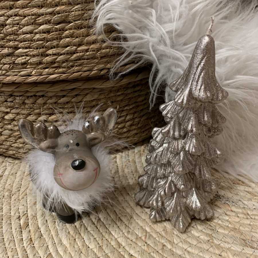 Kerze Tannenbaum klein