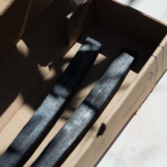 2 bâtons de charbon pour gourde - Origine Japon