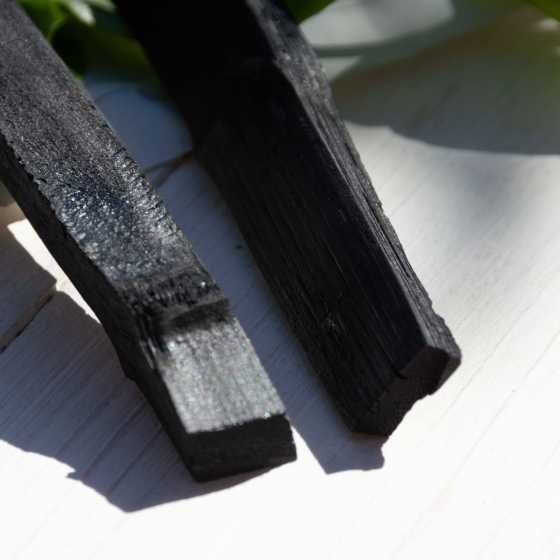 2 Kohlestäbe für Feldflaschen - Herkunft Japan