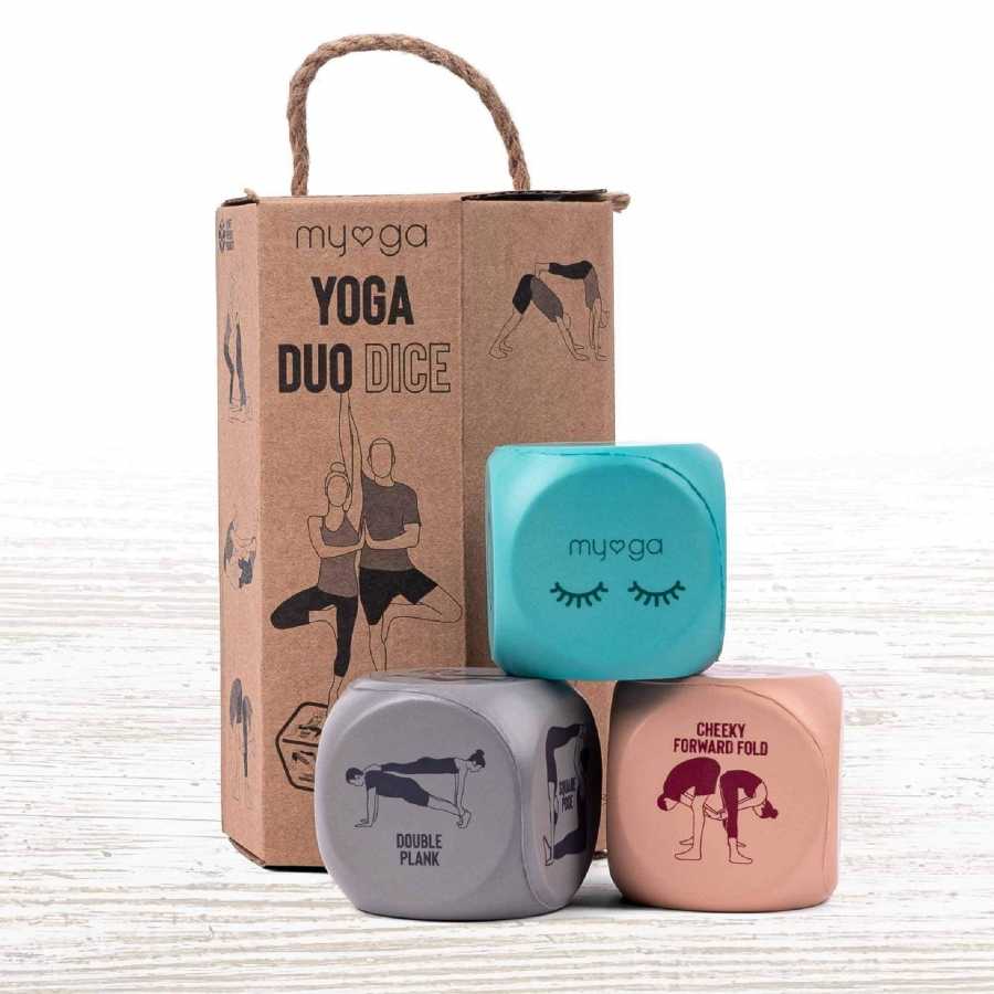 Duo de dés de yoga pour adultes
