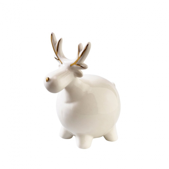 Cerf en céramique