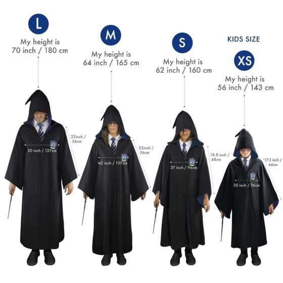 Kids Robe de Sorcier / Cape - Serdaigle - Harry Potter Cinereplicas