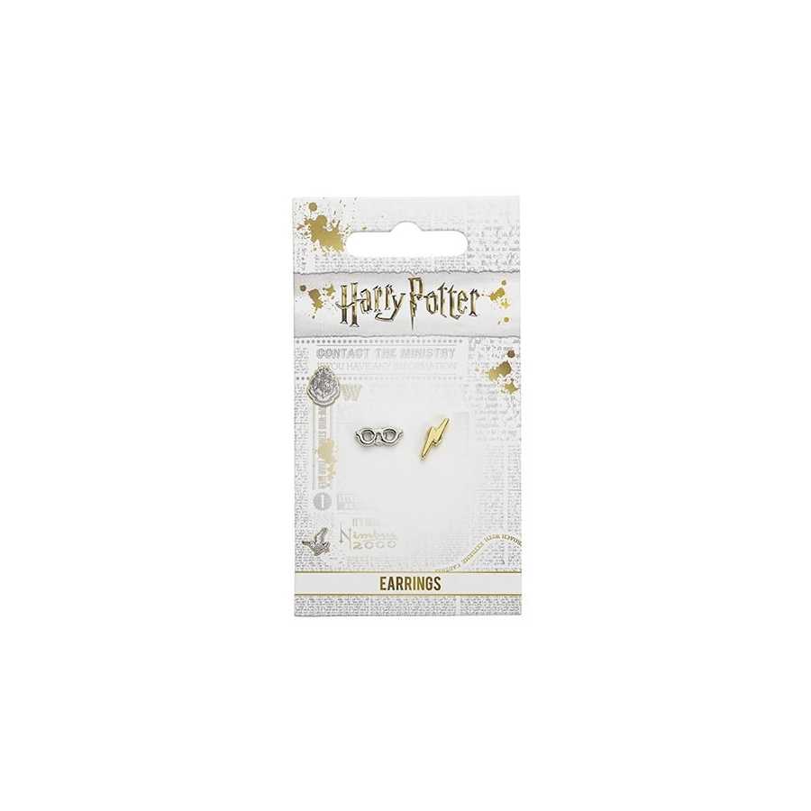 Boucles d’oreilles - Éclair et lunettes - Harry Potter